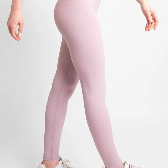 High-Rise Crossover Waist Four-Way Stretch Legging - Pet Hair Resistant - Picture 5 of 5